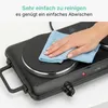 Clatronic DKP 3583, Schwarz, Arbeitsplatte, Versiegelte Produktbild-Vorschau 5