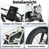 20" LCD elektrobicykel 20 palcov, 48V 15Ah, skladacie Náhľad obrázku produktu 7