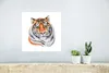 MuchoWow® Poster Tiger - Augen - Grün 30x30 cm - Wandposter Produktbild-Vorschau 5