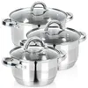 Vilde | Kochtopf Set 3-teilig - mit Glasdeckeln - 1,75 / Produktbild-Vorschau 1