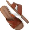 Lazamani Flor Damen Leder-Pantoletten Tan Größe 40 Produktbild-Vorschau 5