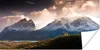 MuchoWow® Poster Alpaka - Licht - Wolken 40x20 cm - Poster Produktbild-Vorschau 1