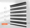 Grandekor Doppelrollo Klemmfix ohne Bohren 80x120cm Produktbild-Vorschau 2