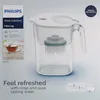 PHILIPS AQUA Wasserfilterkaraffe Mayflower 2,6 L, weiß Produktbild-Vorschau 2