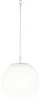 LED Solar Gartenkugel 'Globy' - zum Aufhängen - H: 29cm, D: 30cm - 6 warmweiße LED - Lichtsensor Produktbild-Vorschau