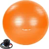 MOVIT Gymnastický míč s nožní pumpou, 85 cm, oranžový Náhled obrázku produktu 5