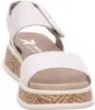 Rieker 'R-EVOLUTION' Damen Echtleder Sandalen weiss , Produktbild-Vorschau 45