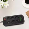 LDNIO SE6403 Vcensobn zsuvka s 6 zsuvkami, 4x USB, svteln Náhled obrázku produktu 17