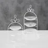 Boltze Etagere - 3-lagig - weis - Metall und Glas - 30 x 23 Produktbild-Vorschau 5