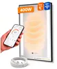 Dalsys Infrarotheizung Spiegel 80x60cm 400W mit schwarzem Produktbild-Vorschau 1