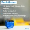 Shelly 1 Gen3, Mądry przełącznik, 1P, Bezprzewodowy, Podgląd zdjęcia produktu 10