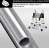 Bettizia Aluminium Teleskopleiter 5M Silber, Leiter Produktbild-Vorschau 4