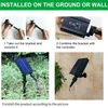 Solar Lichterkette 192 LED, 3 m x 2 m, Weiß, Für Garten Und Produktbild-Vorschau 3