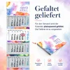 4 Monatskalender 2027 Aquarell Splash Bunt Watercolor Produktbild-Vorschau 6