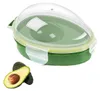 Avocado Aufbewahrungsbox mit Deckel – Luftdicht & Produktbild-Vorschau 1