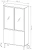 GrainGold Vitrinenschrank Loara - Vitrine mit Türen  - Produktbild-Vorschau 6