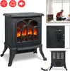 Elektrické krby XINZI - 750/1500W, dvojitý stupeň ohřevu, Náhled obrázku produktu 1