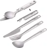 Lixada 4-in-1 Titan Besteck Besteck Set Leichter Essloeffel Produktbild-Vorschau 1