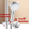 Duschkopfhalterung,Brausehalter Verstellbar,Handbrause Produktbild-Vorschau 4