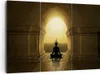 Bild auf Leinwand - Leinwandbild - 3 Teile - Meditation Produktbild-Vorschau 1