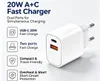 Chargeur USB-C 20W, adaptateur secteur PD, câble USB-C, Voir les images du produit 4