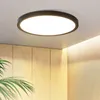 ZMH Deckenlampe LED Ø18cm  Schwarz 15W Küchenlampe Rund Produktbild-Vorschau 3