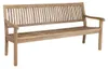Stabile 4-sitzer Gartenbank Kingsbury in Premium Teak 180 Produktbild-Vorschau 1