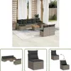 The Living Store 10-tlg. Garten-Sofagarnitur mit Kissen Produktbild-Vorschau 1