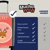 MuchoWow® Koffer Handgepäck Trolley Rollkoffer Kleine Produktbild-Vorschau 6