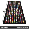 Titanwolf Gaming-Mauspad XXL 90 x 40 cm, Motiv Weltflaggen Produktbild-Vorschau 25