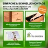 TTL GARDEN Balkon Hochbeet M 80x40x80 cm – Holz Produktbild-Vorschau 5