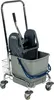 Portarifiuti singolo cromato 1x27l con pressino Anteprima dell’immagine prodotto 2