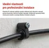 Kabelová příchytka 8 mm, černá, 50 ks Náhled obrázku produktu