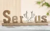 GILDE Schriftzug, "Servus", Geweihmotiv, Mangoholz, Voir les images du produit 1