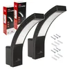 2 lampade da facciata a LED Maclean da 800 lm, IP54, 10 W, Anteprima dell’immagine prodotto 1