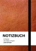 Notizbuch A4 blanko - 100 Seiten 90g/m² - Soft Cover Braun Produktbild-Vorschau 1