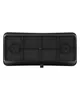The underside of a black rectangular object, likely a planter or a similar garden accessory, is shown against a white background. Podgląd zdjęcia produktu