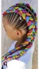 Duhové copánky ze syntetických vlasů Soulima 23571 Náhled obrázku produktu 8