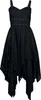 Gothicana by EMP Damen schwarzes mittellanges Kleid mit Produktbild-Vorschau 1