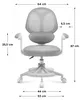 MARK ADLER Junior 4.5 Grau | Verstellbarer Drehstuhl für Produktbild-Vorschau 7