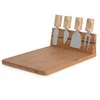 Vassoio per formaggi Excellent Houseware, bambù, 30x20x8,5 Anteprima dell’immagine prodotto 15