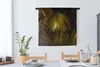 MuchoWow® Wandteppich Wandbehang Dschungel - Palme - Gold Produktbild-Vorschau 2
