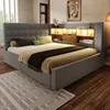 Polsterbett 140x200 cm Doppelbett mit LED-Beleuchtung, Produktbild-Vorschau 15
