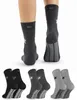 3 Paar Thermo Stoppersocken mit ABS-Uni-Grautöne mit Produktbild-Vorschau 1