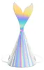 PartyDeco Partyhüte Meerjungfrau, schillernd, 18cm, Produktbild-Vorschau 6