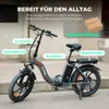 E-bike klapprad Rostfreie Aluminiumlegierung 36 V 18 Ah 648 Produktbild-Vorschau 9