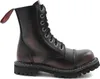 ANGRY ITCH-8-Loch Burgundy Red Rub-Off Leder Stiefel mit Produktbild-Vorschau 15