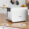 Bosch TAT8611N, 2 Scheibe(n), Weiß, Quarzglas, Edelstahl, Produktbild-Vorschau 20