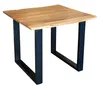 SAM® Esstisch Baumkante massiv Akazie naturfarben 90 x 90 Produktbild-Vorschau 2