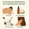 Fraktioniertes Kokosöl 1L (1 Liter) – Massageöl vegan & Produktbild-Vorschau 3